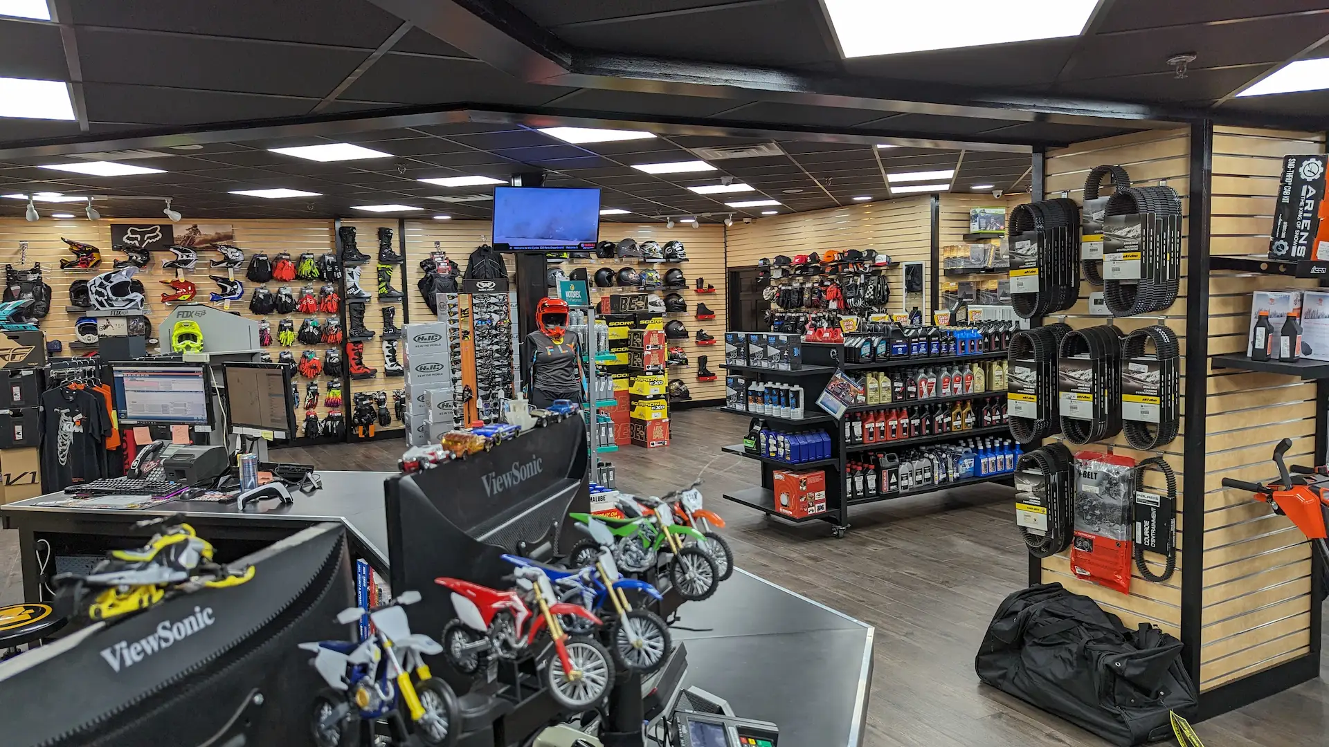 Dealer Parts and Accessory Shop