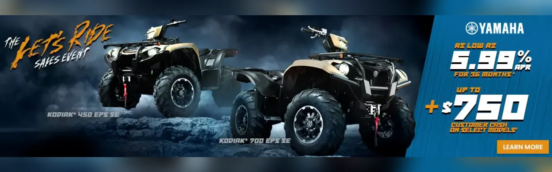 Yamaha  - The lets ride sales event
